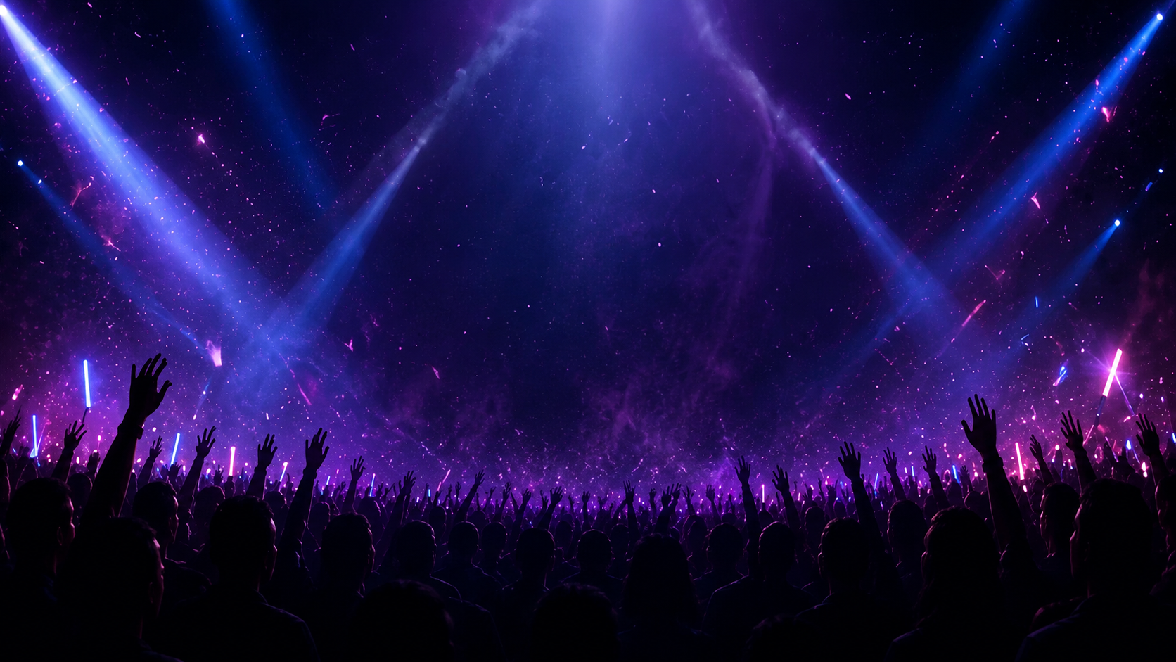 Concert crowd
